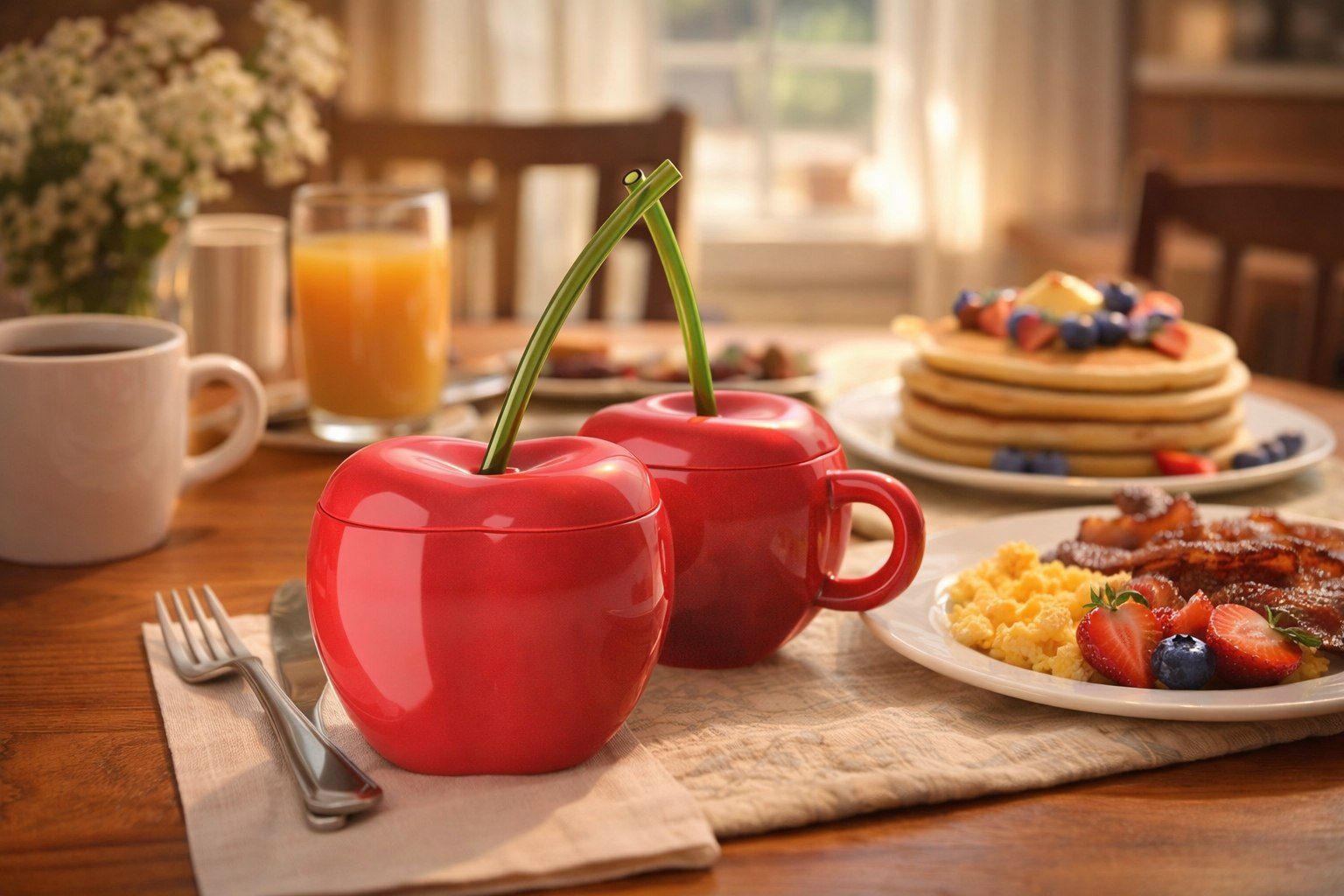Bloomingware sculptural drinkware collection