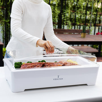 Vidacasa Classic Buffetware setup for event catering