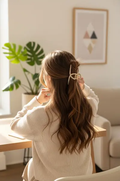 Voralie rhinestone hair accessories display