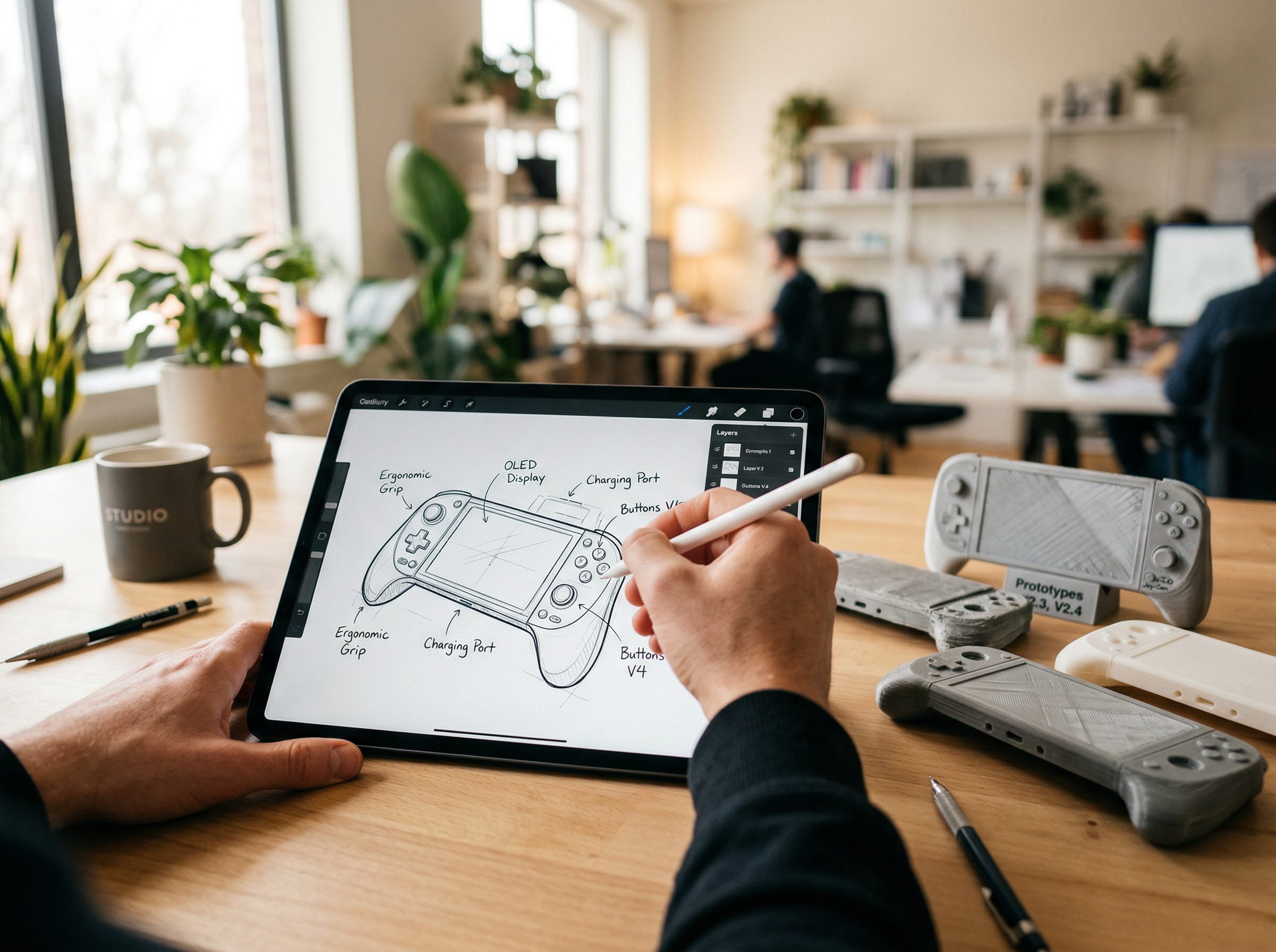 Design to prototype services from WTDA including 3D product design and prototypes