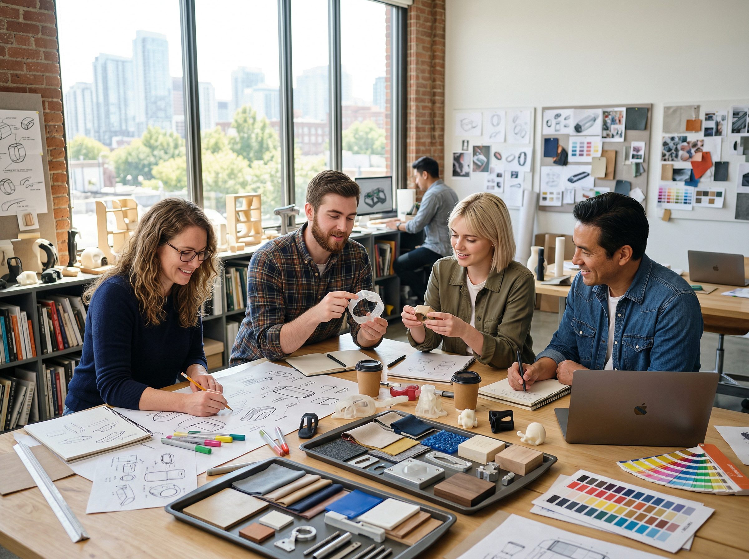 WTDA Design Lab with New York product designers developing private label concepts for US buyers